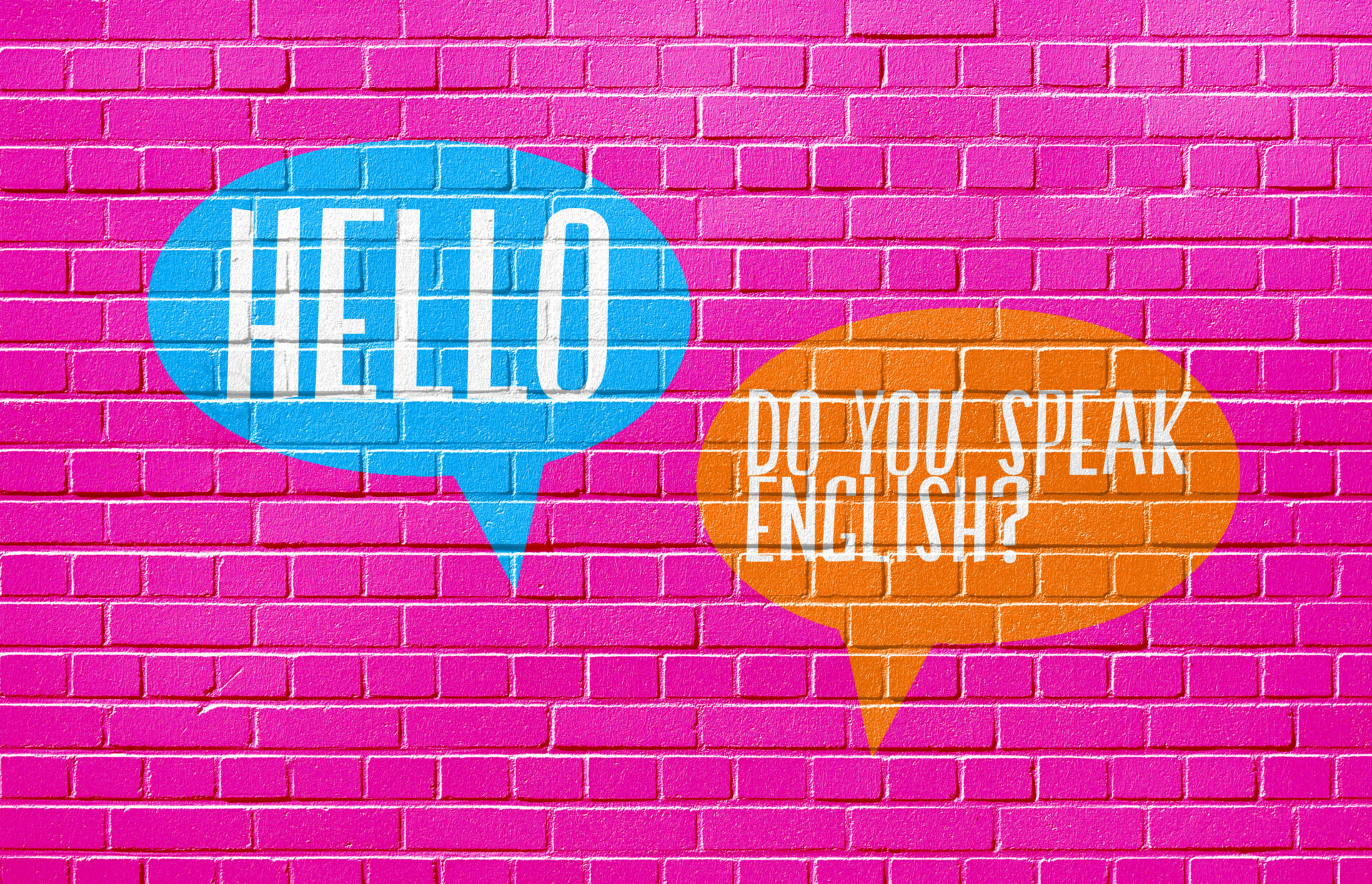 foto "hello" "do you speak english?" canva